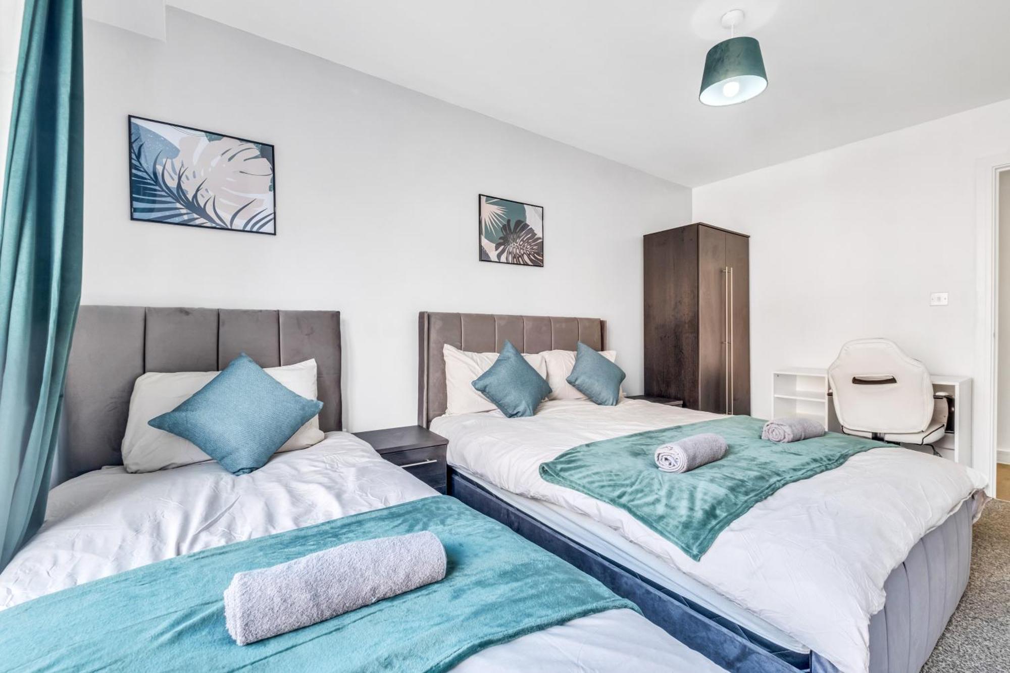 City Centre Emerald Escape - Sleeps-6, 2Beds & 2Baths , Netflix , Free Internet Birmingham Exteriér fotografie